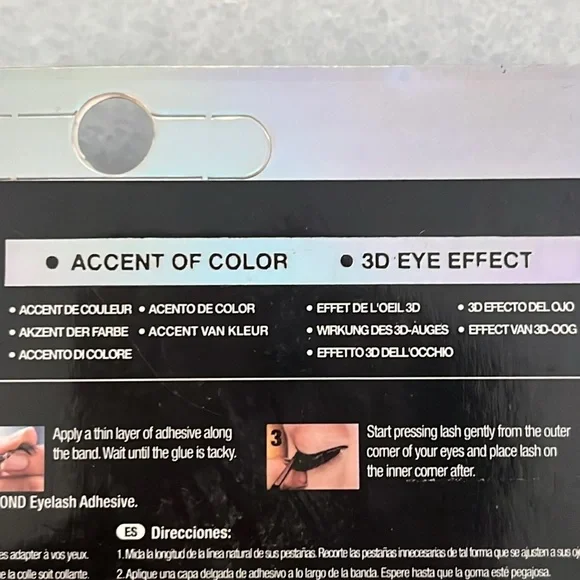 NWT Two pack Doll Cat Eye 3D false eyelashes - Picture 7 of 7